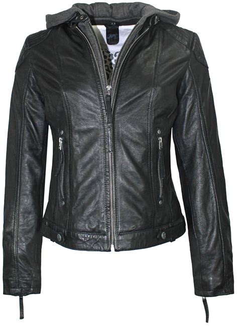 lederjacke damen.